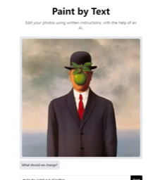 Paint by Text