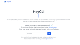 HeyCLI