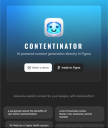 Contentinator
