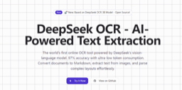DeepSeek OCR