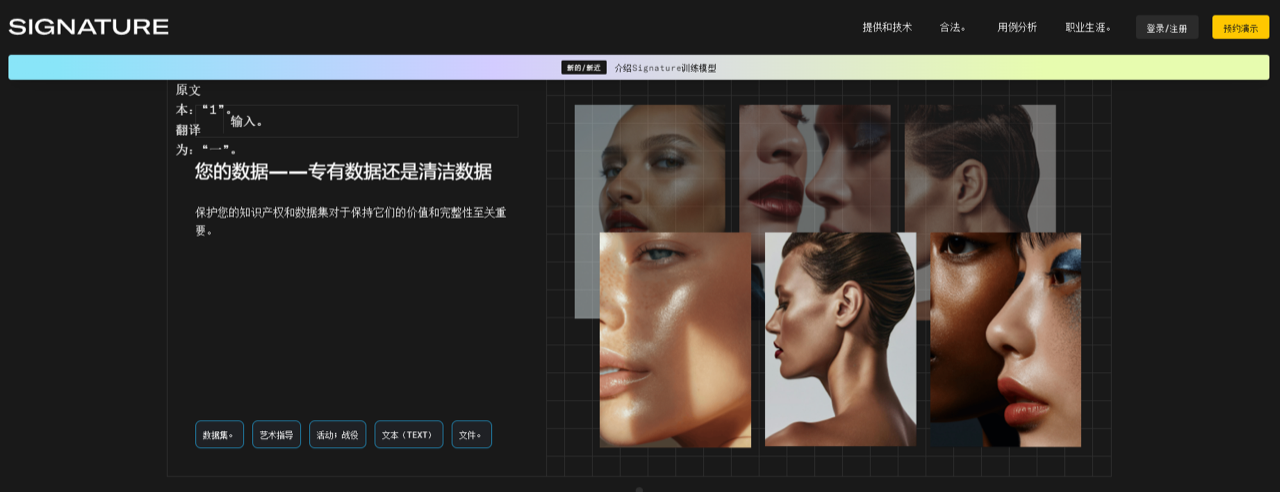 Signature AI 预览