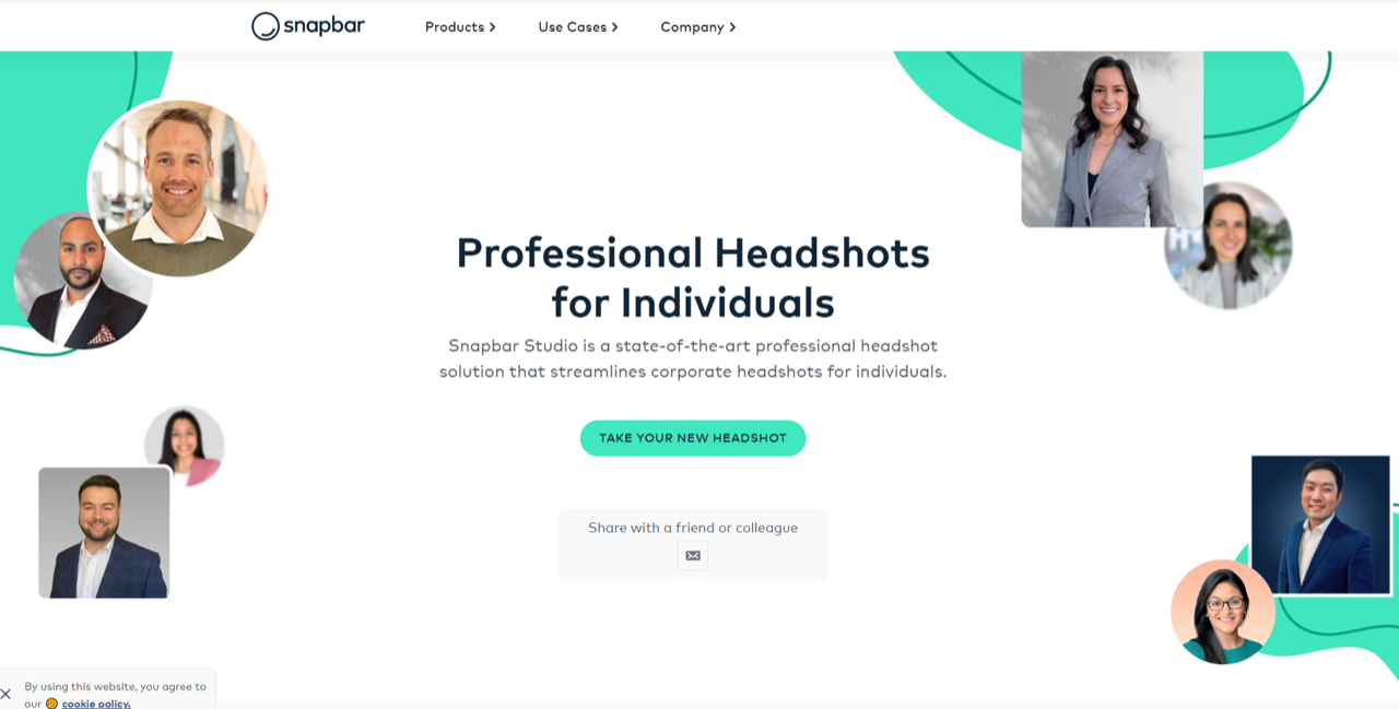 Snapbar Headshots 预览