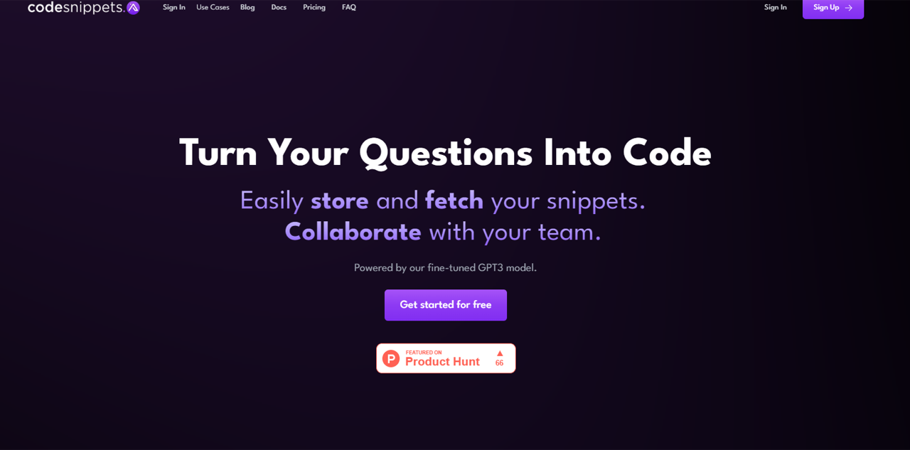 Code Snippets 预览