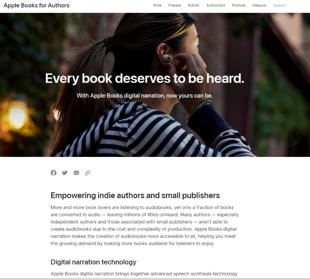 Apple Audiobooks 预览