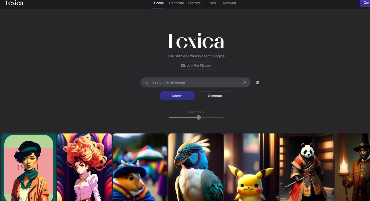 Lexica 预览