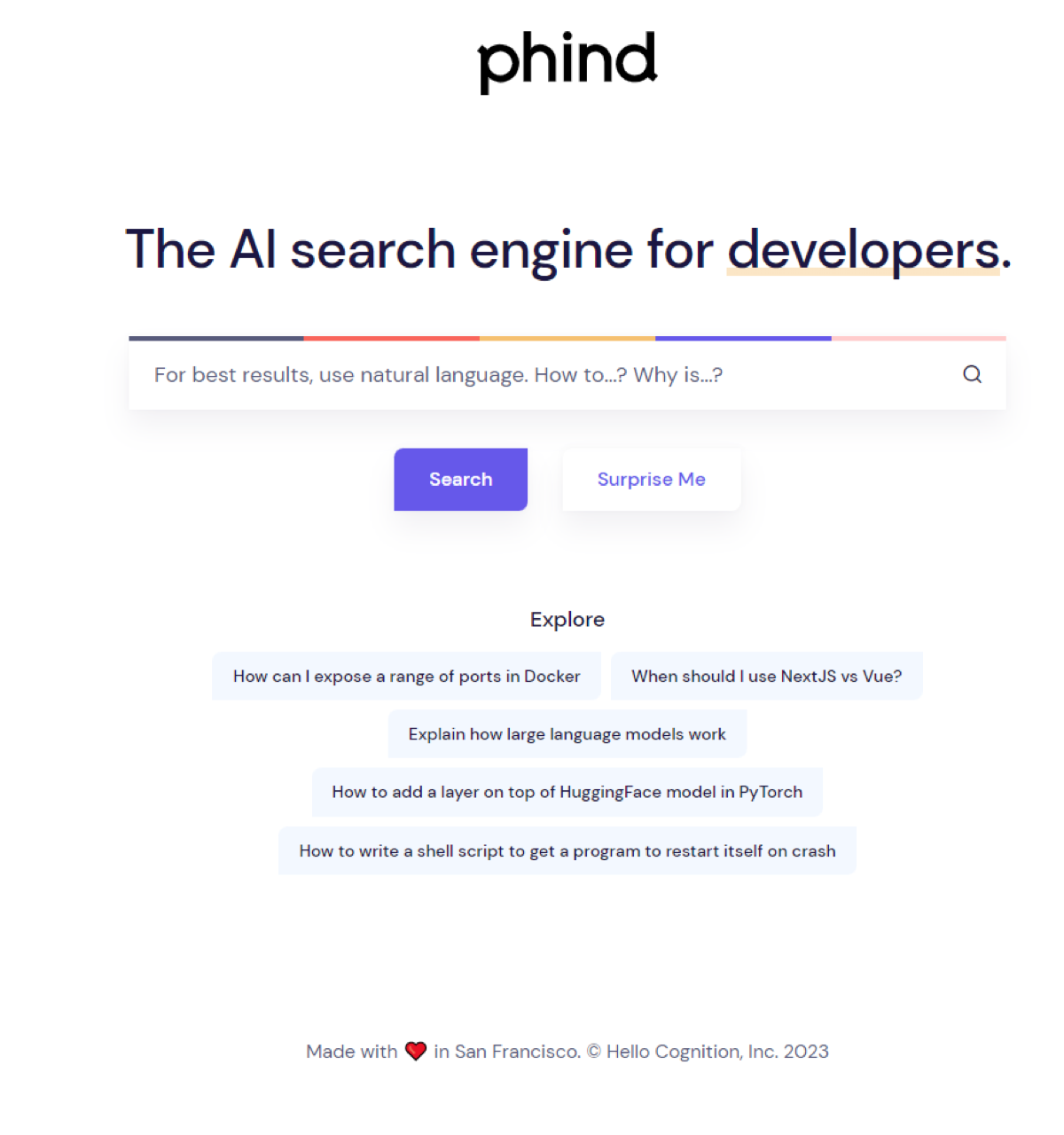 Phind 预览