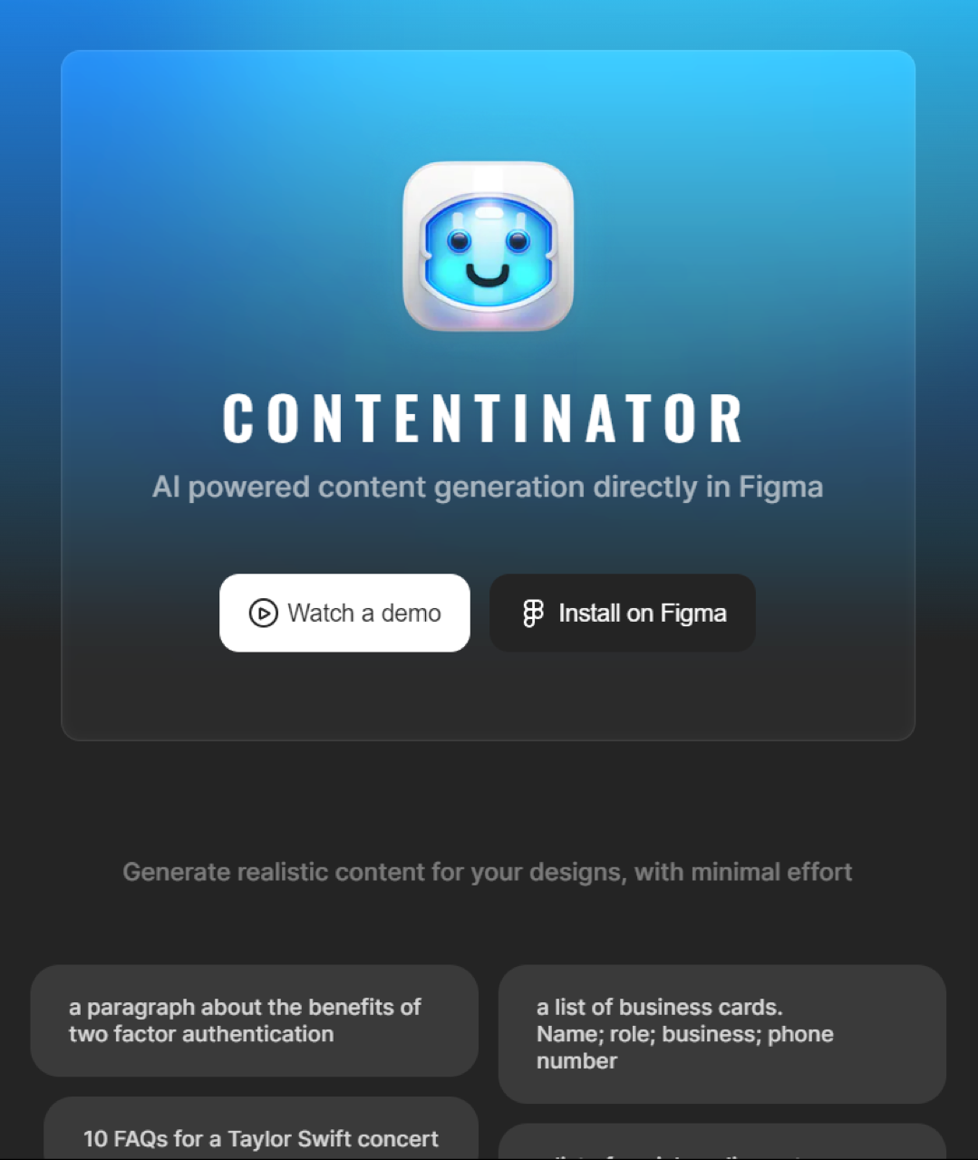 Contentinator 预览