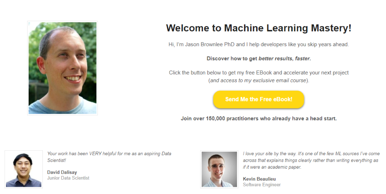 MachineLearningMastery 预览