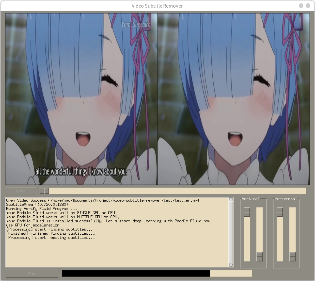 Video-subtitle-remover 预览