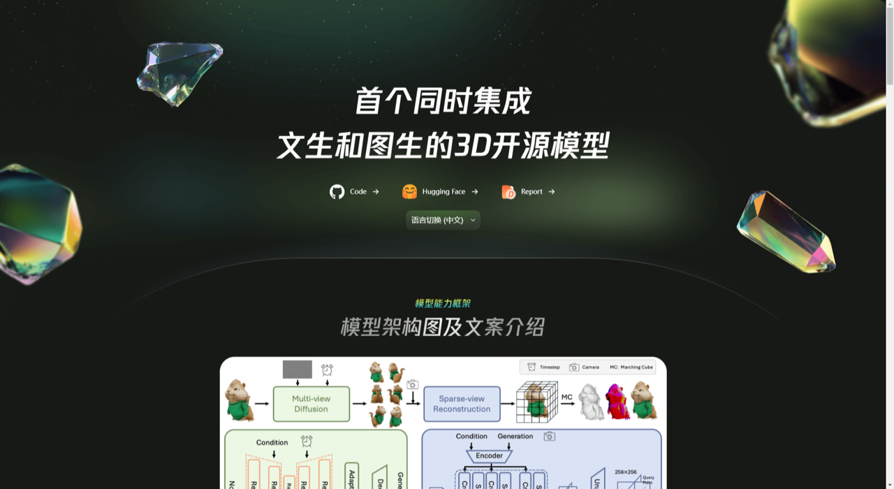 腾讯混元3D 预览