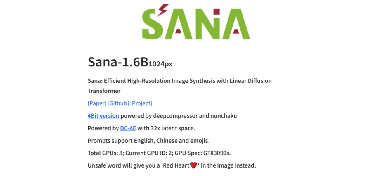 Sana 预览