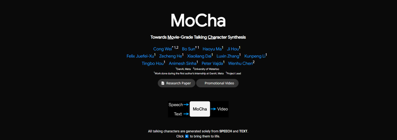 MoCha 预览