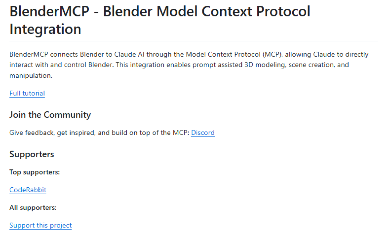 Blender-MCP 预览