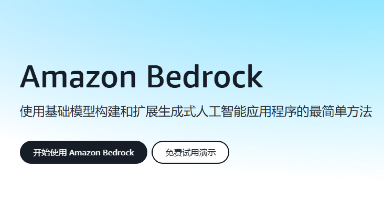 Amazon Bedrock 预览