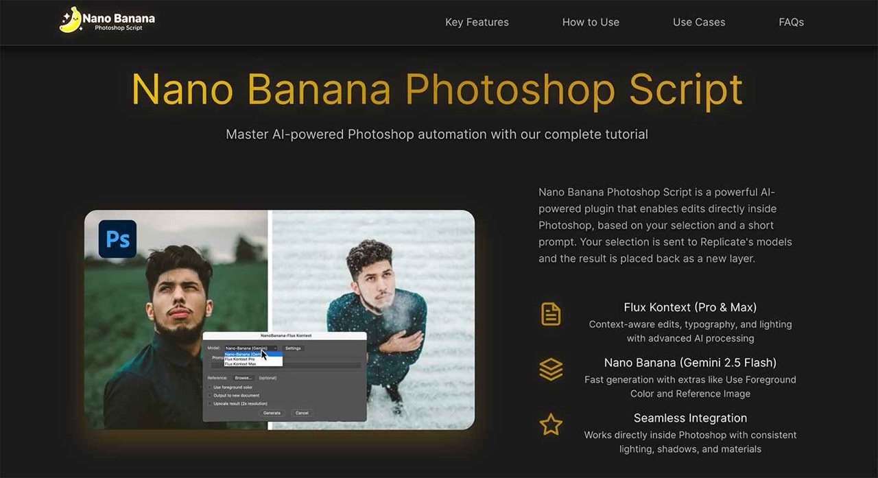 Nano Banana Photoshop Script 预览